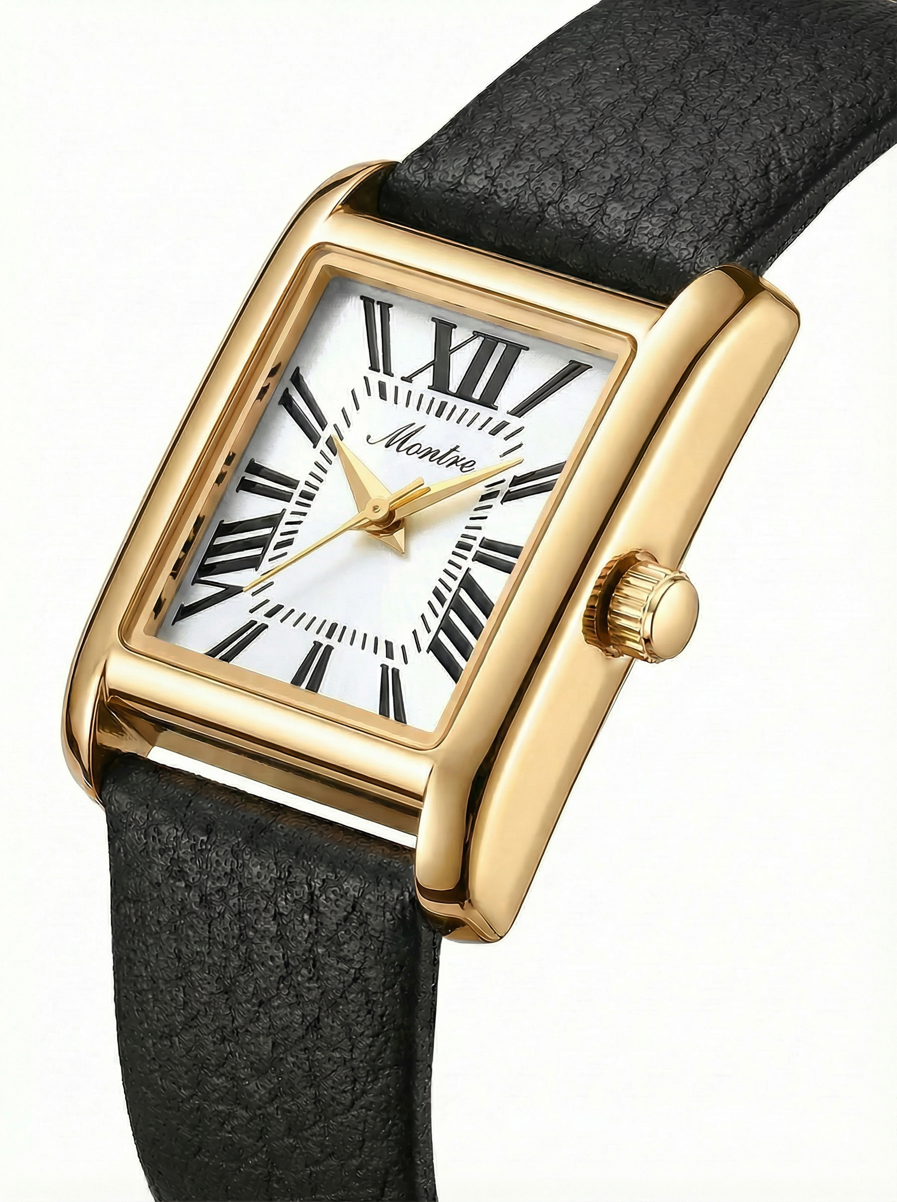 Goud Zwart Leren Band